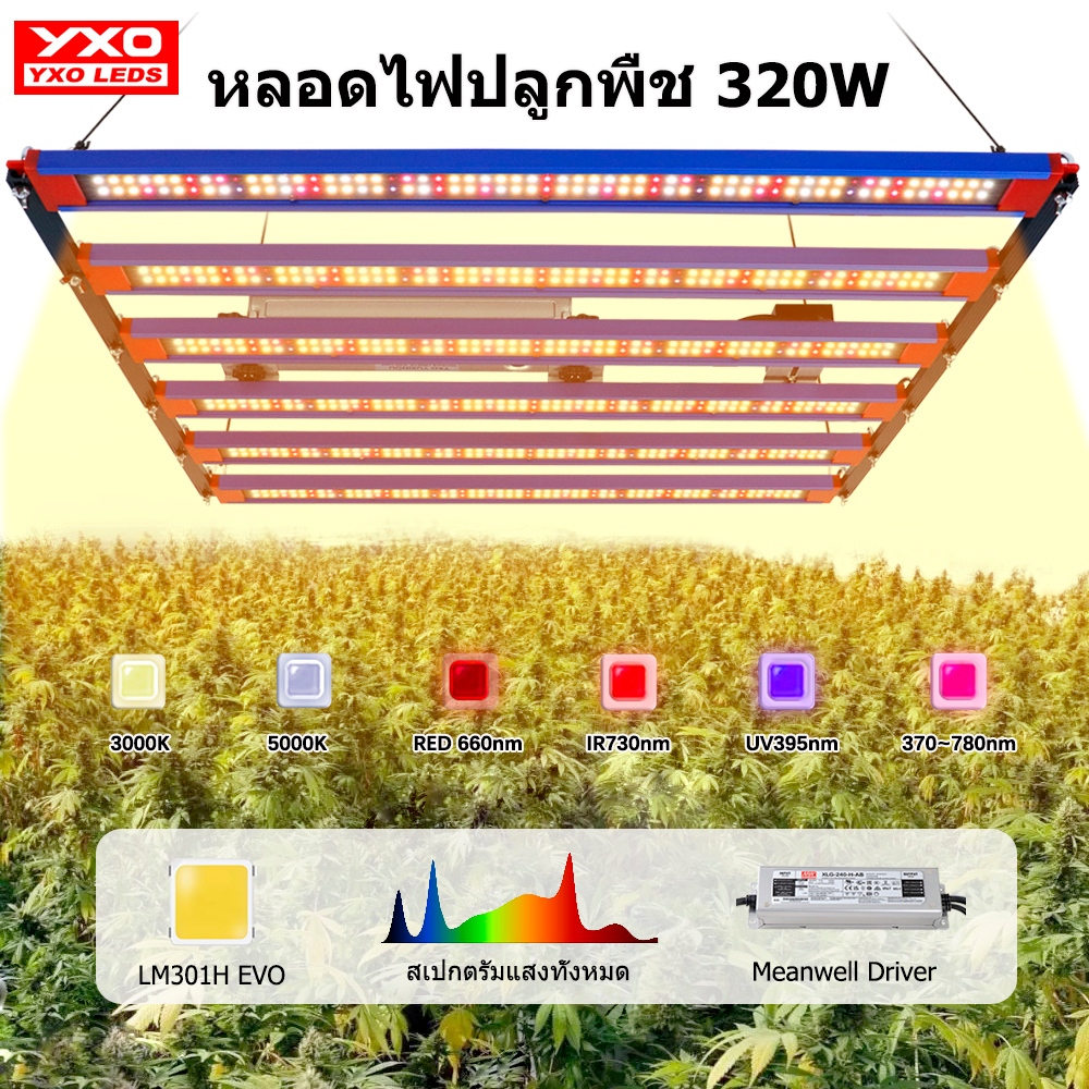 650W 1000W SamsungLM301H EVO 660nm Quantum Tech LED Grow Light Bar ...