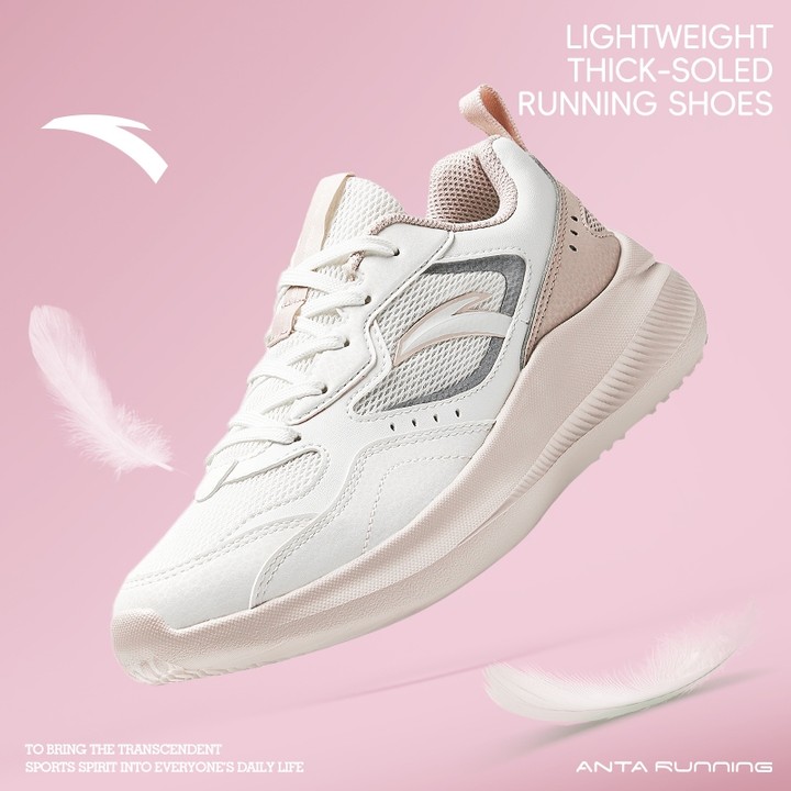 ANTA รองเท้าวิ่งผู้หญิง น้ำหนักเบา สวมใส่สบาย นุ่ม เหมาะสำหรับการเดินและการเดินทาง 922415523 — รองเท้ากีฬา แบรนด์ Anta ของแท้ 100% เช็คราคาจาก Shopee Lazada - รูปที่ 1
