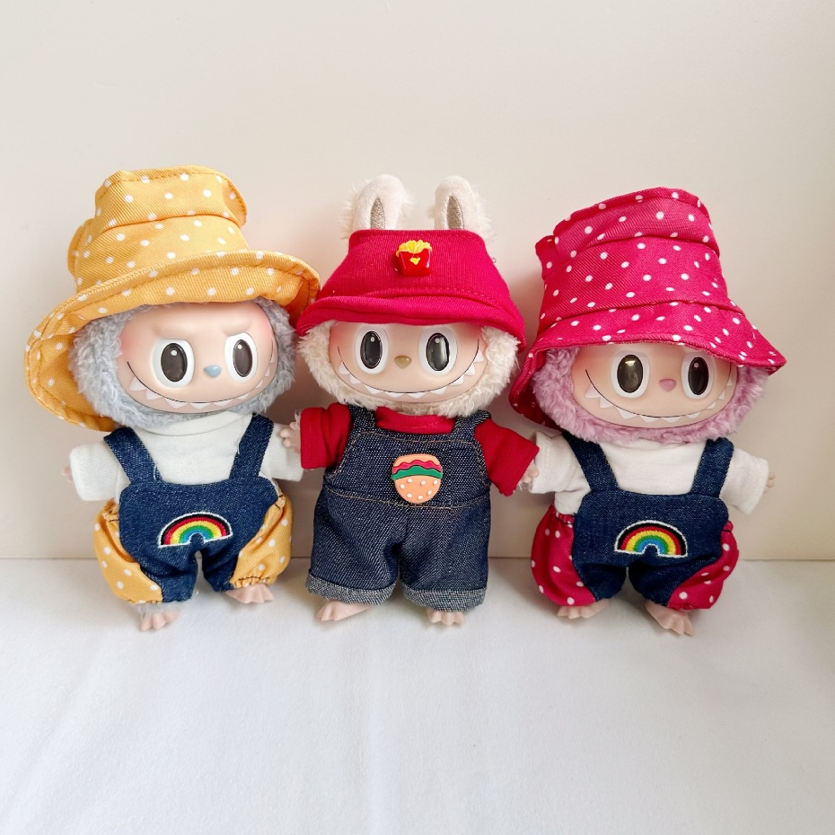 Popmart Labubu Costume Set Labubu Macaron Clothes Set Dolls Clothes ...