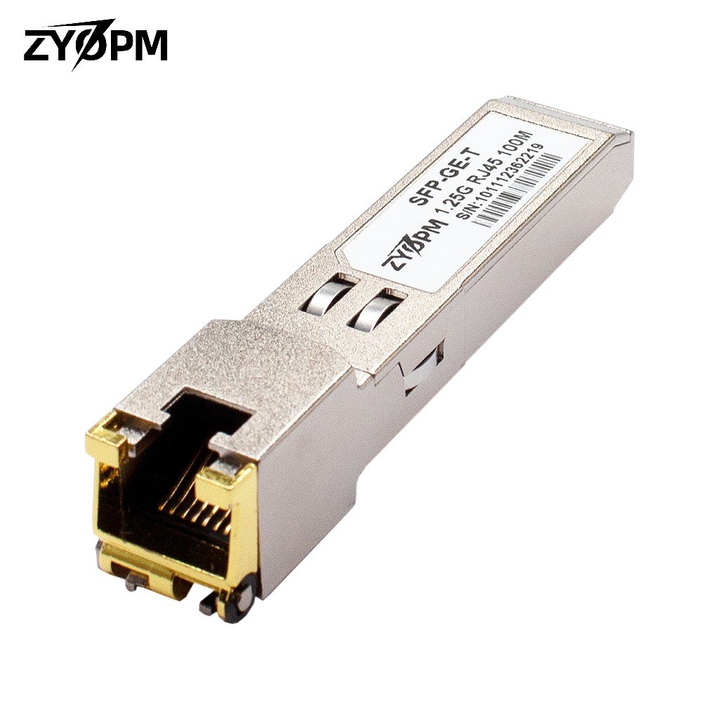 1.25g SFP-T, 1000BaseT Copper SFP, SFP to RJ45 SFP Module Transceiver ...