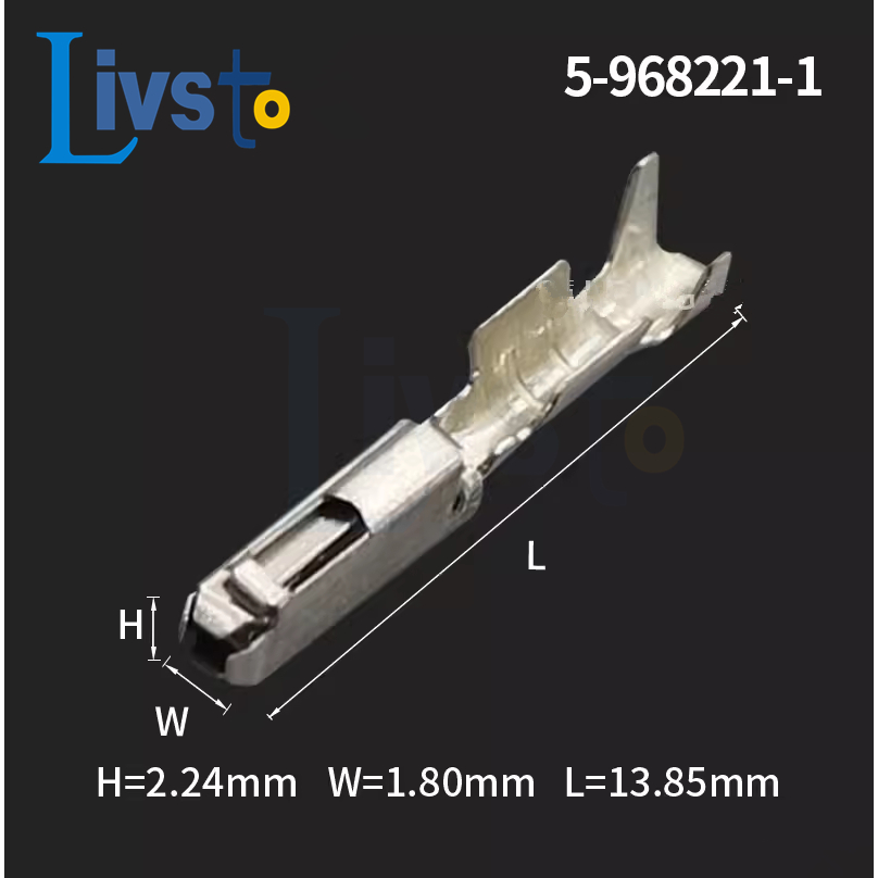 50/100 ชิ ้ นอัตโนมัติสายไฟหลวม Pin ทองเหลือง Crimp รถเครื ่ องมือ ...