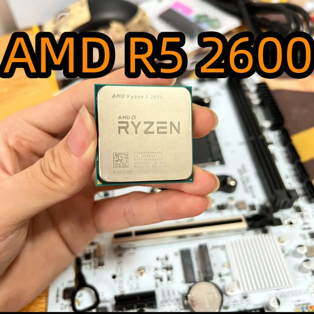 Amd Ryzen 5 2600 R5 2600X 3.4 GHz 3.6GHz 65W/95W ซ ็ อกเก ็ ต Six-Core ...