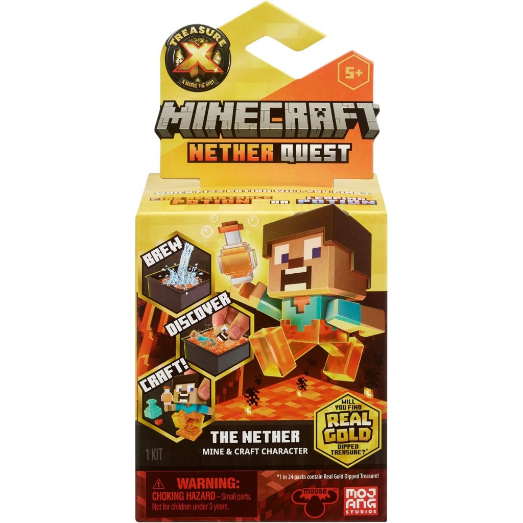 トレジャー X マインクラフト 低い ネザーポータル MINECRAFT nether portal treasure x 輸入品