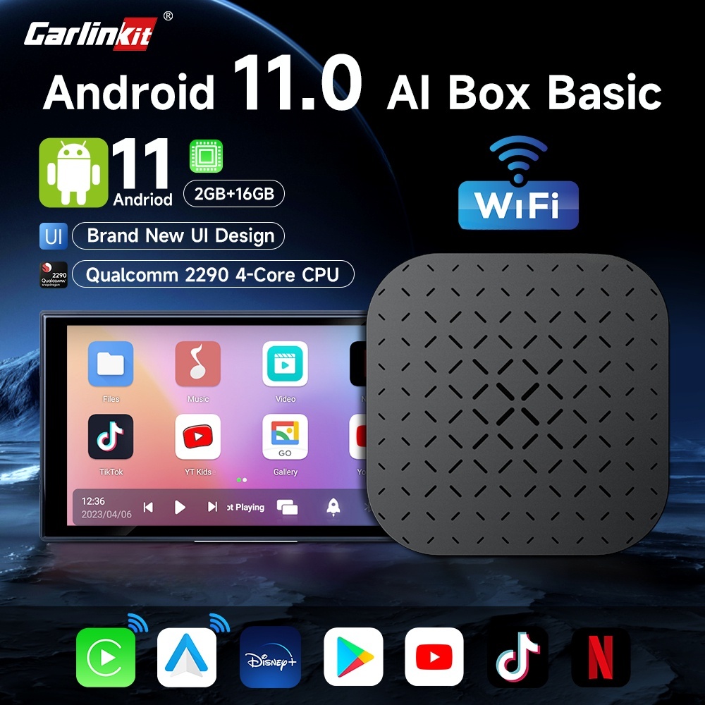 Carlinkit Basic Wireless CarPlay Android Auto Tv Box CarPlay AI Box ...