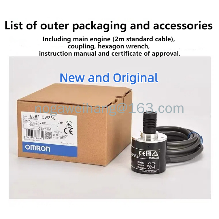 Lot D'encodeurs Rotatifs Omron E6B2-CWZ5B - Différentes Résolutions (80 à 5000 P/R), Neufs