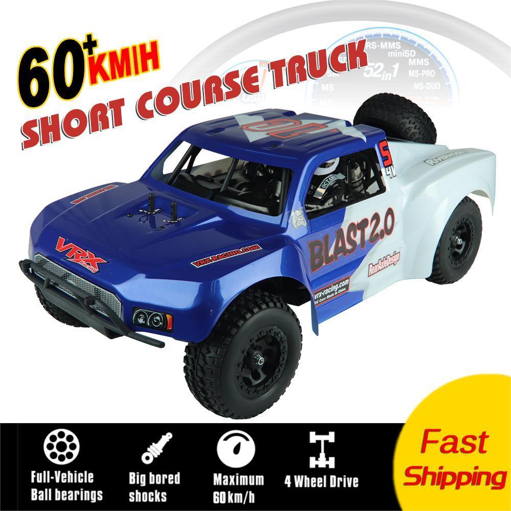VRX 1/8 scale 4WD รถบรรทุก RH820 หลักสูตรสั้นไฟฟ้า RTR 60A ESC 3S Lipo ...