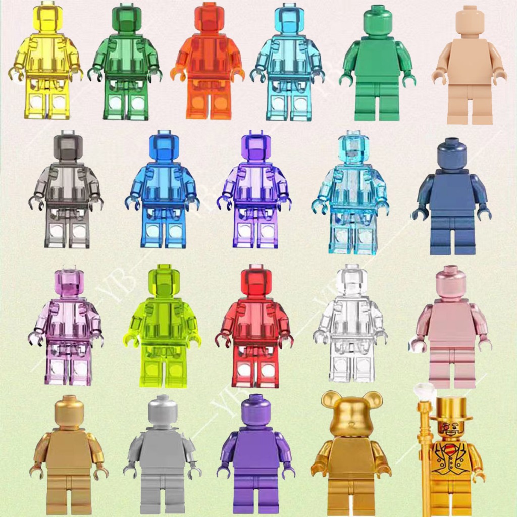 เข้ากันได้กับ LEGO Plain Block Figures Military Building Block ของเล่น ...