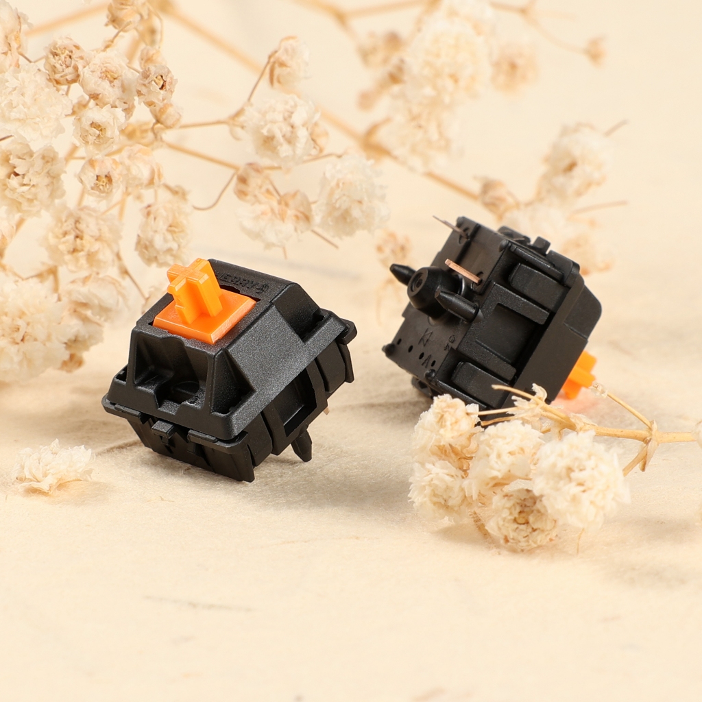 Cherry MX Orange MX2A-LC3W 10 ชิ้นต่อแพ็คเชิงเส้น (10 ชิ้นในแพ็คเดียว ...
