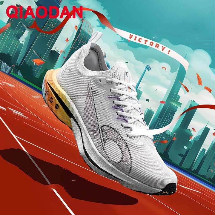 Qiaodan SOAR Pro รองเท้าวิ่งผู้ชายน้ําหนักเบาสบาย Soft Sole รองเท้าผ้าใบกีฬา BM23240294 — รองเท้ากีฬา แบรนด์ Qiaodan ของแท้ 100% เช็คราคาจาก Shopee Lazada thumbnail 3