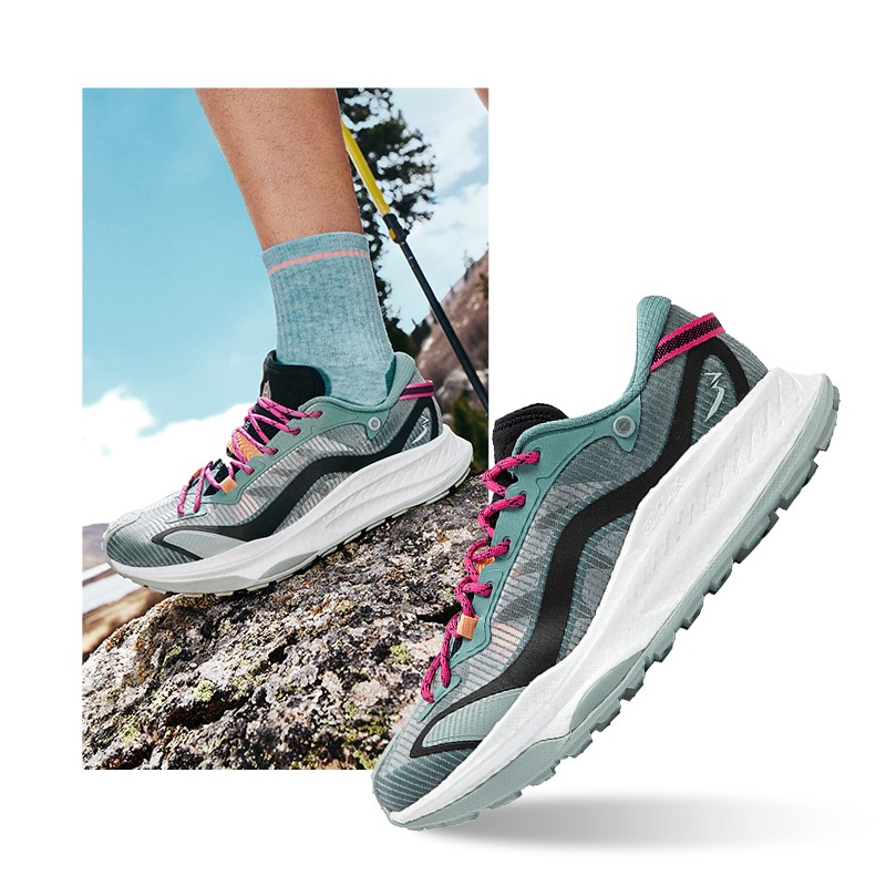 361 Degrees Wuxia รองเท้าวิ่งสำหรับผู้ชายแบบครอสคันทรี