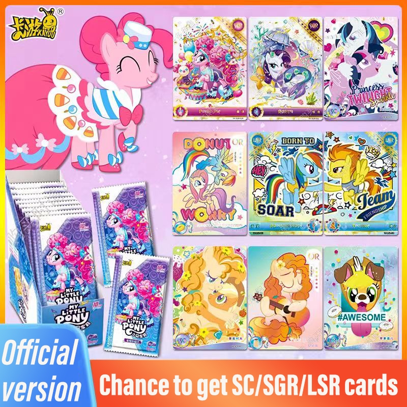 6ใบ my little pony huiyue5 Fluttershy การ์ด SC/LSR/SGR หายาก สาว ...
