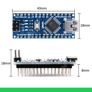ENGLAB★ คณะกรรมการ Arduino Nano V3, UNO Nano, Arduino Nano Pink สีขาว ...