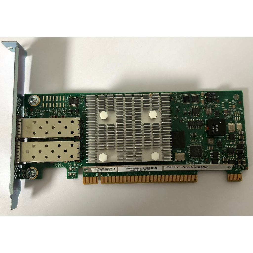 Cisco VIS 1225 พอร์ตคู่ 10G SFP UCSC-PCIE-CSC-02 อินเทอร์เฟซเสมือน ...