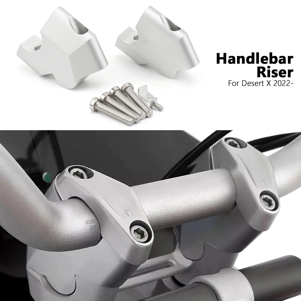 เหมาะสําหรับ Ducati DESERT X DESERT X 2022 2023 Handlebar Riser รหัส ...