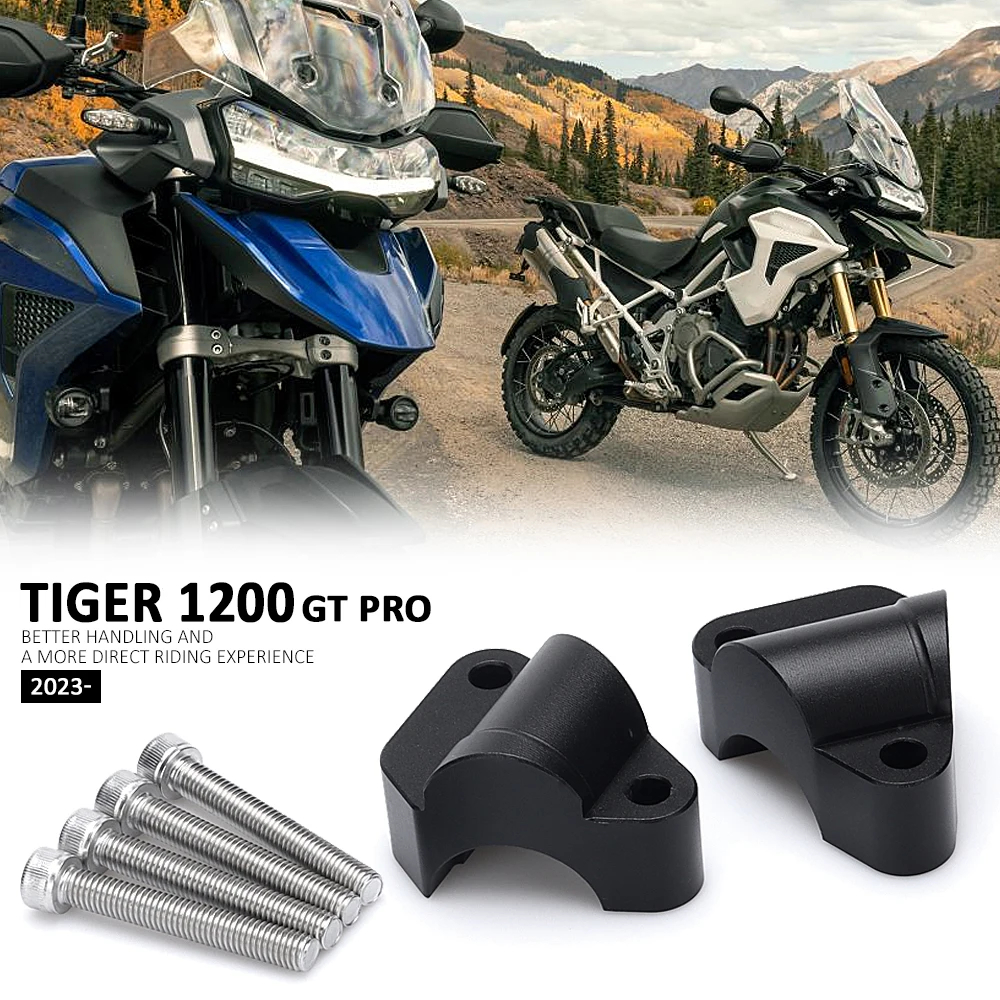 GPS Telefono Staffa Per Triumph Per Tiger 1200 GT Per Pro Per Tiger1200 2023 2024 2025 Accessori Moto Supporto Telefono Basamento Supporto Staffa Navigazione GPS Supporto Piastra Navigazione