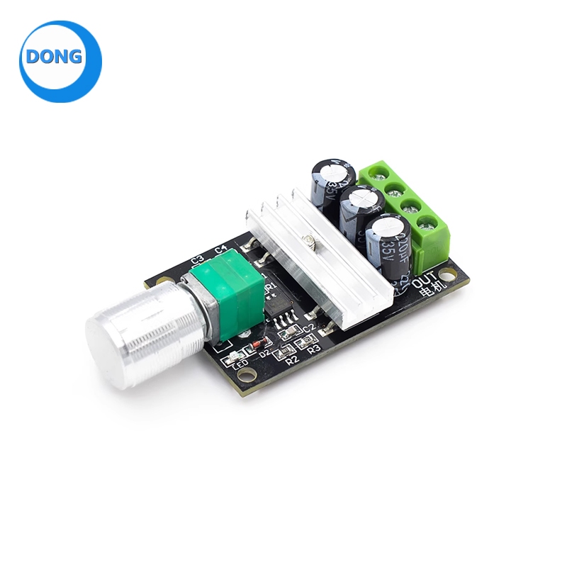 Pwm DC Motor Speed Controller 3A 6-28V ฟังก์ชั่นสวิตช์ควบคุมความเร็วตัว ...