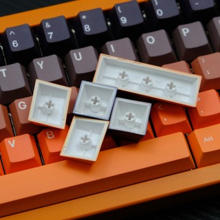 Sunset Glow Gradient Keycaps Cherry/MOA โปรไฟล์ PBT Dye Sublimation ...