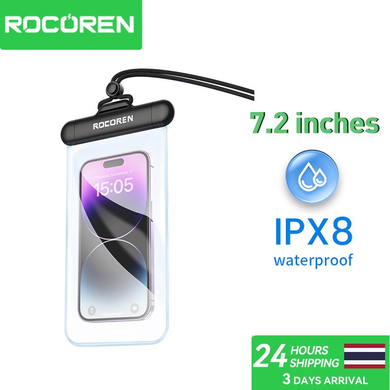 Rocoren IPX8 กระเป ๋ าโทรศัพท ์ กันน ้ ําสําหรับ Ip Samsung Xiaomi Swim ...