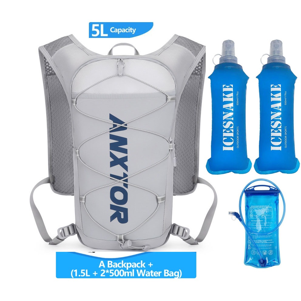 # New Trail Running-ultra-light 5L Backpack, Running Hydration Vest ...