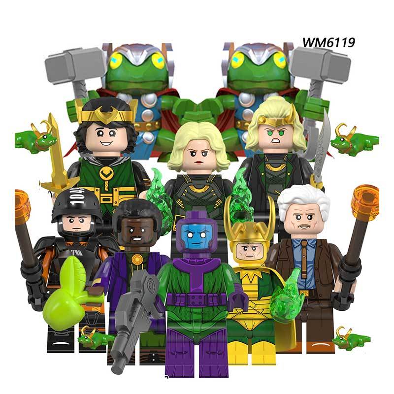 Wm6119 Loki Season ภาพยนตร์คลาสสิก Mini The Conqueror Building Block ...