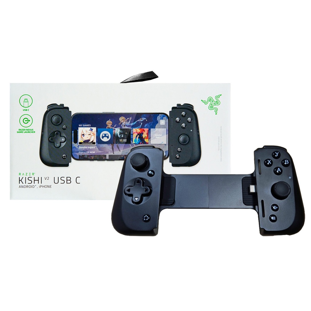 Razer Kishi V2 USB-C Gaming Controller for iPhone and Razer Kishi V2 USB-C Gaming Controller for iPhone and