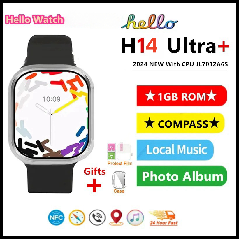 H14 Ultra Plus Smart Watch Series หน้าจอ Amoled 49 มม.Heart Rate ...