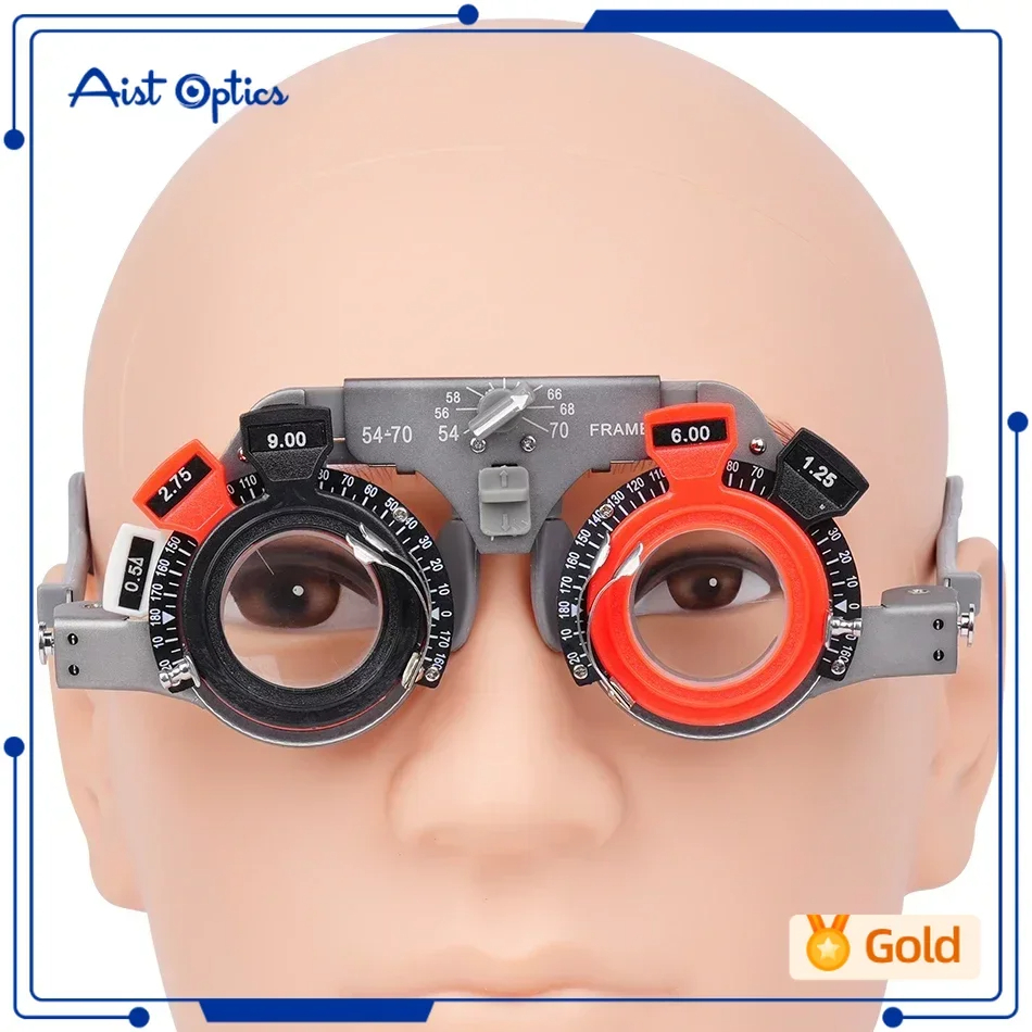 Ophthalmic อุปกรณ์ Optical Universal Trial Frame ปรับ PD 54-70 มม.วัสดุ ...