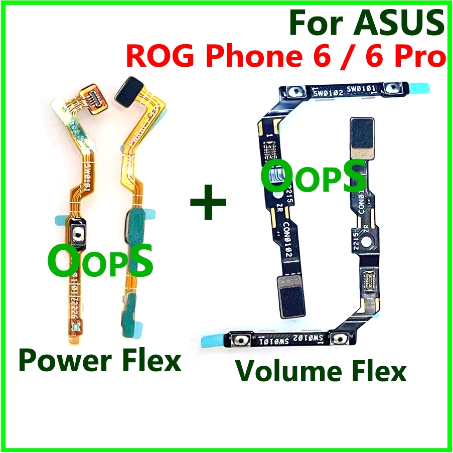 สําหรับ Asus ROG Phone 6 Pro / ROG6 On Off Power Volume Button Switch ...