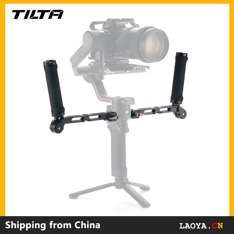 FOTGA Piastra a sgancio rapido L Supporto per DJI Ronin RS2 RSC2 RS3 Pro RS3 Mini Gimbal Stabilizzatore, compatibile con Arca-Swiss Standard, fotocamera DSLR Universale Verticale Quick Release Bracket