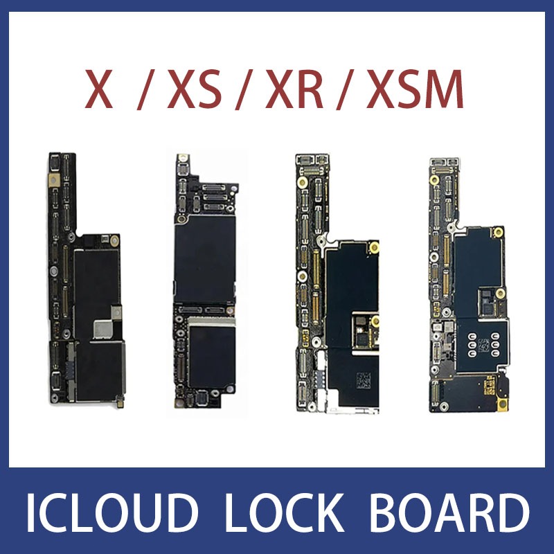 Icloud ล็อค ID เมนบอร์ดสําหรับ IPhone X XS XSMAX XR Swap Practice Logic ...