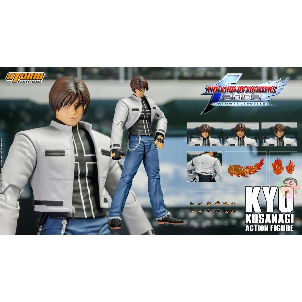 ของเล่นพายุ King of Fighters 2002 Unlimited Match Kyo Kusanagi 1/12 ...