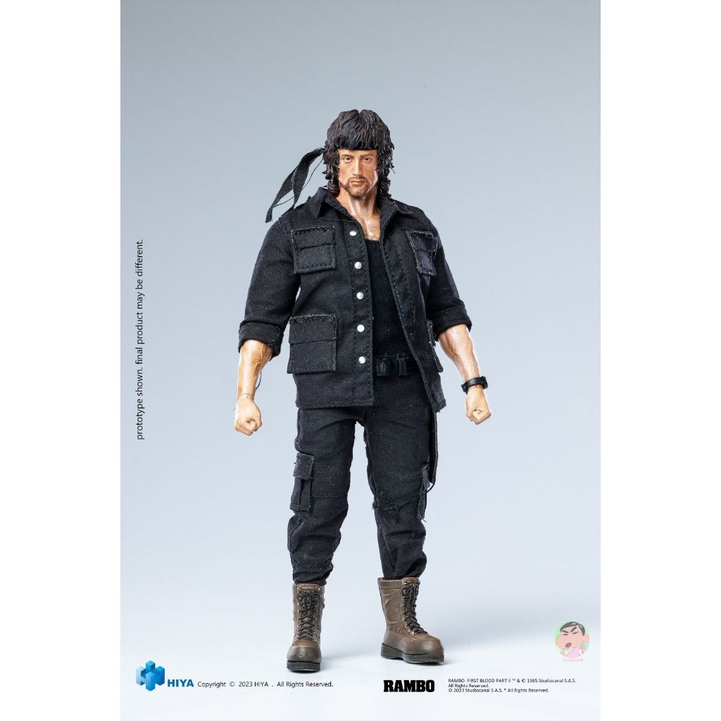 Hiya EXQUISITE SUPER Series Rambo 1/12 Rambo: First Blood Part II ...