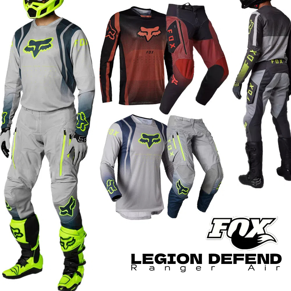 Fox LEGION DEFEND GREY Off-Road Ranger Air Off Road GEAR set กางเกง ...