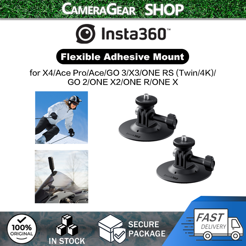 Insta360 Motorcycle Bundle Compatible with Ace Pro/Ace/GO 3/X3/ONE RS/ONE X2 /ONE X