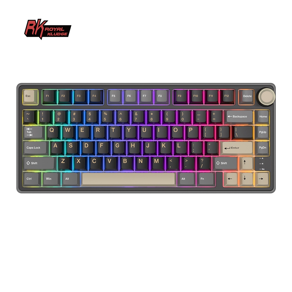 Rk Royal Kludge RKR75 Phantom 80 Key ปะเก็นคีย์บอร์ดแบบมีสาย | Shopee ...