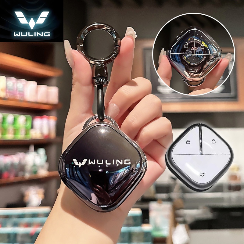 ใหม่ PremiumTPU รถ Remote Key สําหรับ Wuling Air EV/Mini EV/Bingo EV ฝา ...