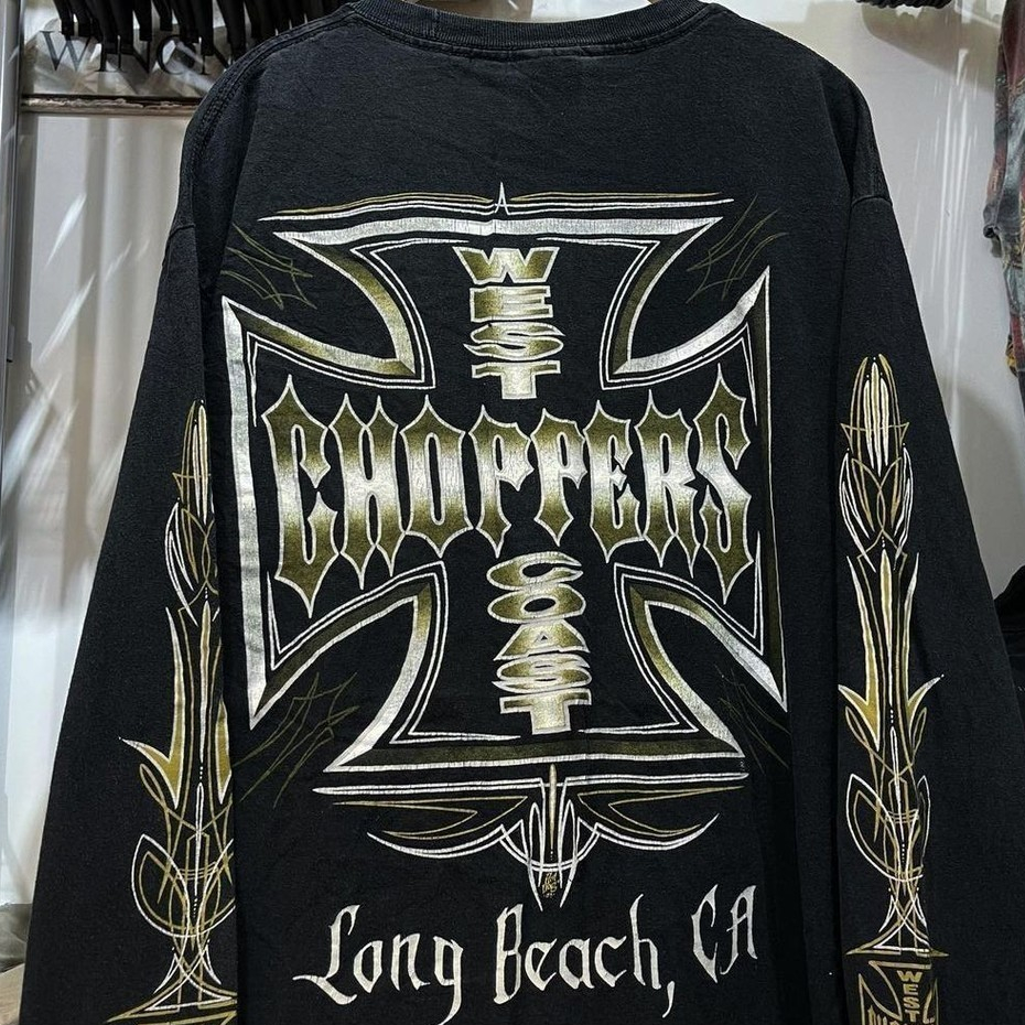 (คลังสินค้าพร้อม)chicano Style chicano Creative Pattern ins Street Wear ...