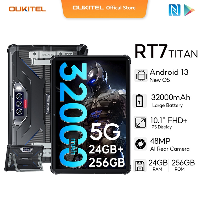 [สต็อกท้องถิ่น] OUKITEL RT7 5G แท็บเล็ตที่ทนทาน 10.1 