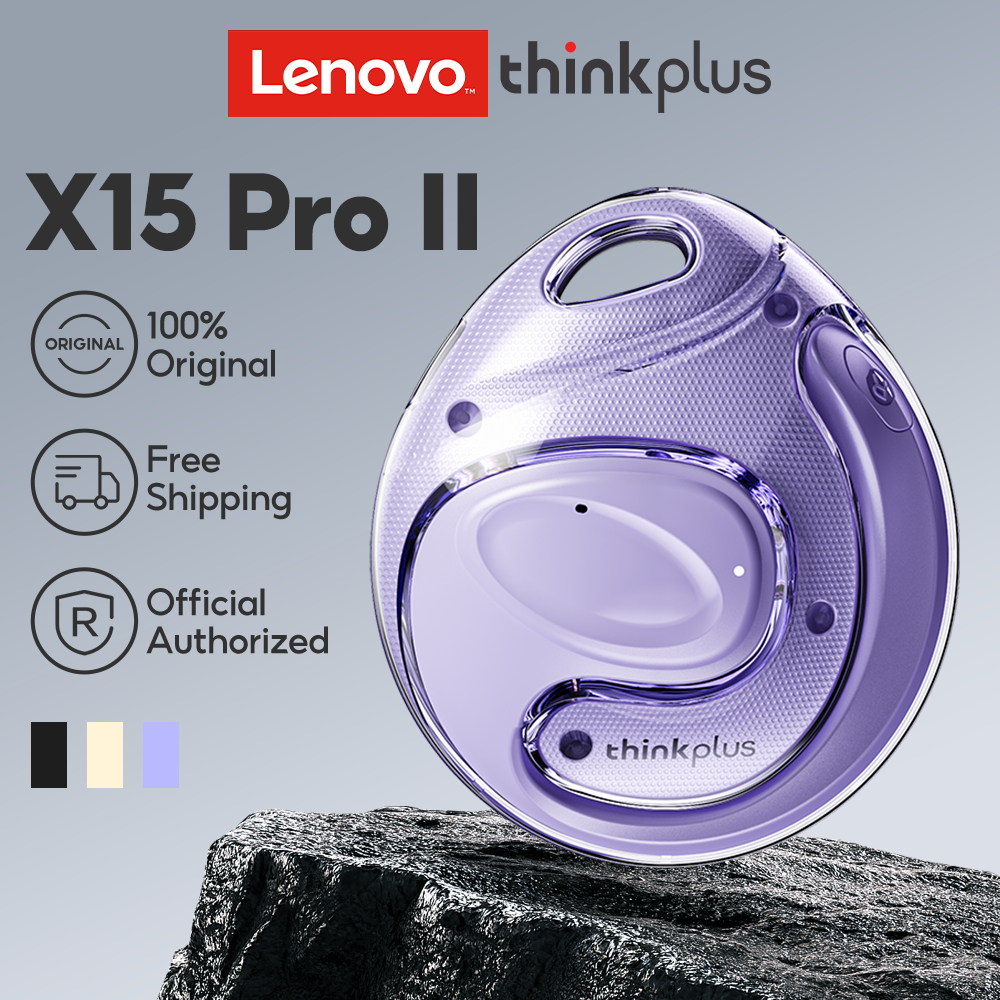 Lenovo Thinkplus X15 Pro II หูฟังไร้สายหูฟังกีฬากันน้ํา Hd Call เพลง ...