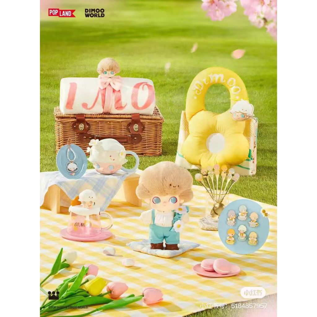 P POPMART DIMOO สินค้าชุดดอกไม้ฤดูใบไม้ผลิ | Shopee Thailand