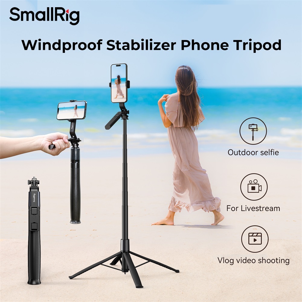 Smallrig 1.85m Windproof Live Broadcast Stabilizer Stand Encore PT60 ...