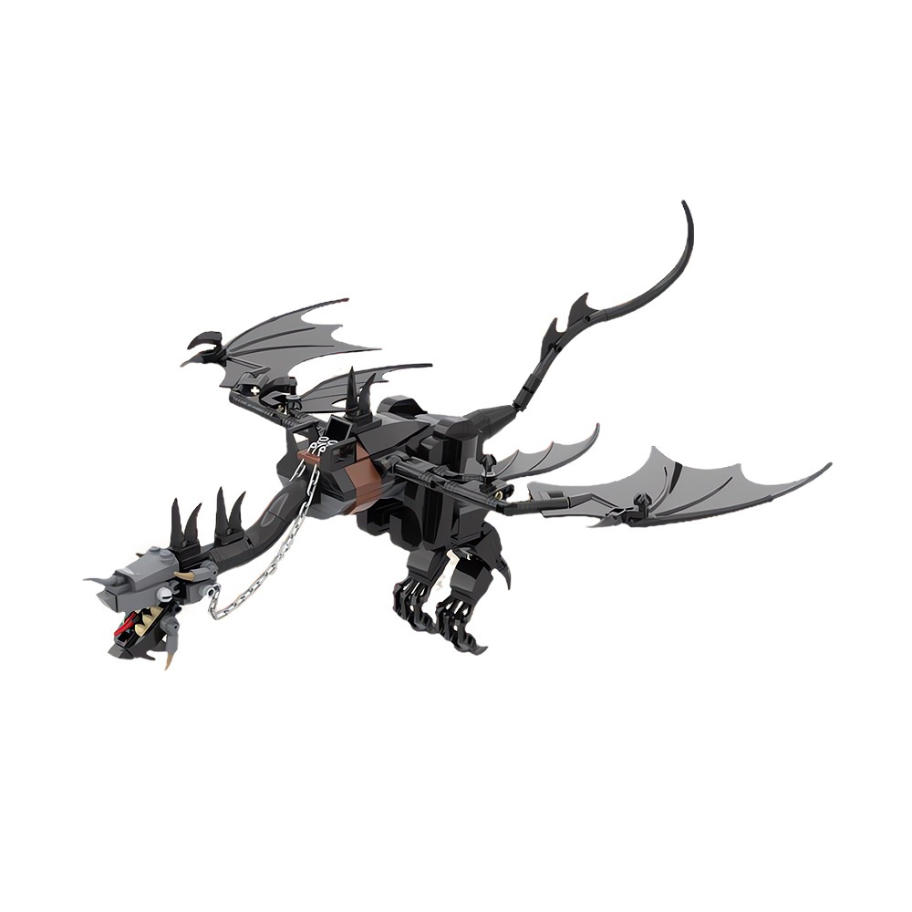 Lord of The Rings The Fell Beast Building Blocks Ringwraith Mount ...
