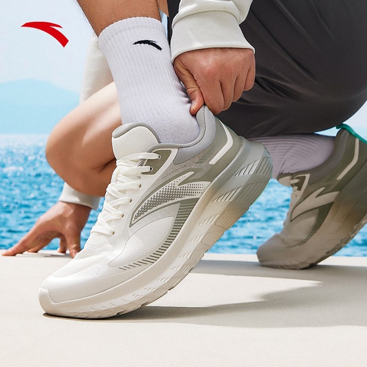ANTA รองเท้าวิ่งสำหรับผู้ชาย รองเท้าวิ่งบนถนนน้ำหนักเบาทนทานใส่สบายนุ่มอเนกประสงค์ 912435511 — รองเท้ากีฬา แบรนด์ Anta ของแท้ 100% เช็คราคาจาก Shopee Lazada thumbnail 9