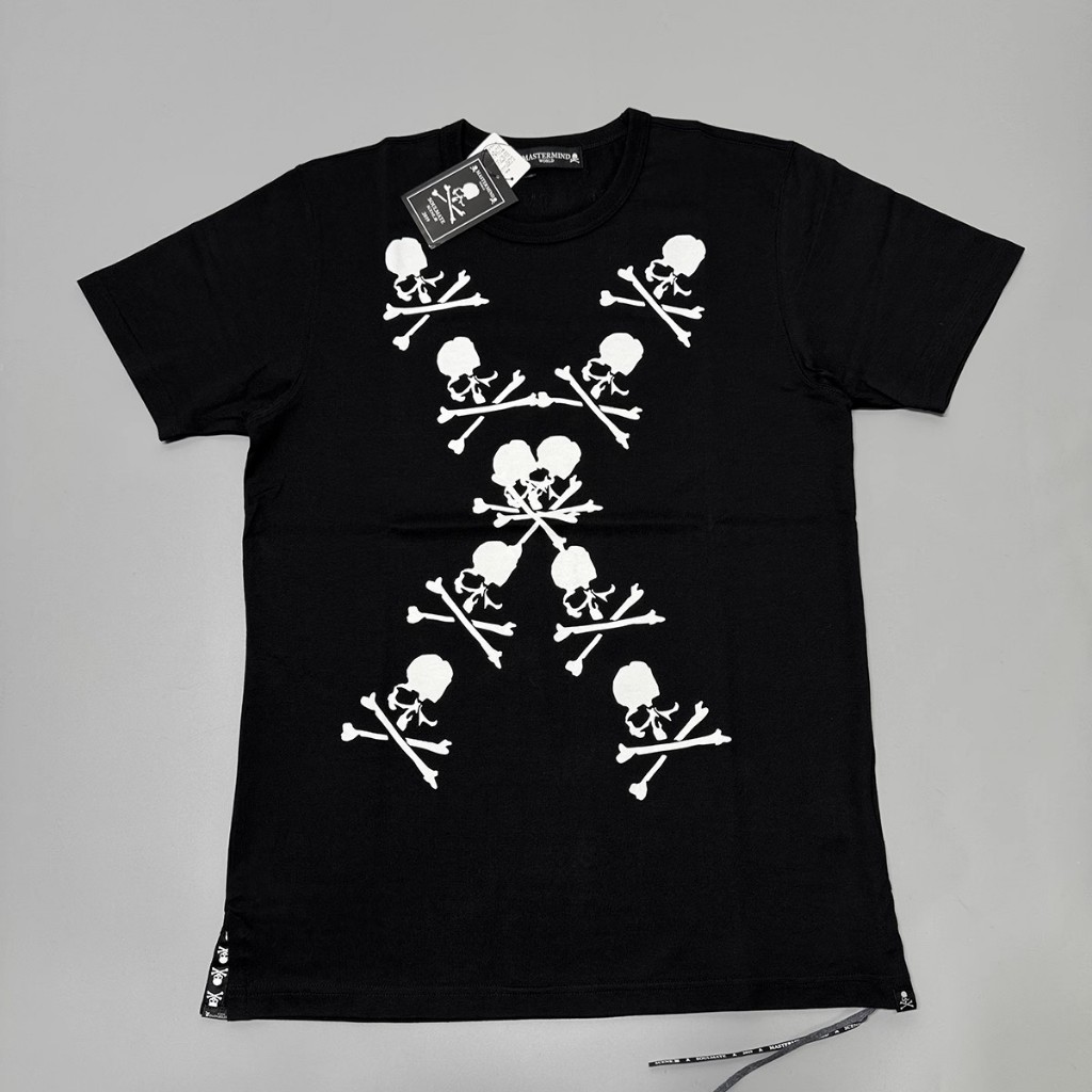 Spot Mastermind Japan MMJ Cross Skull พิมพ์เสื้อยืดแขนสั้นผู้ชายและ ...