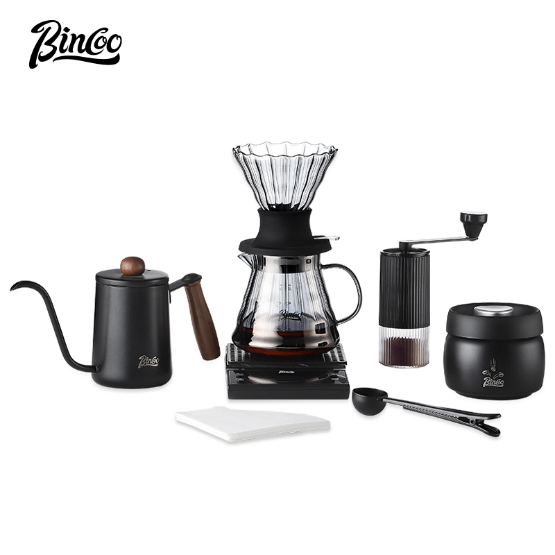Bincoo Hand Brew แก้วอัจฉริยะชุดหม้อกาแฟเครื่องชงกาแฟ V60 ตัวกรองกาแฟ ...
