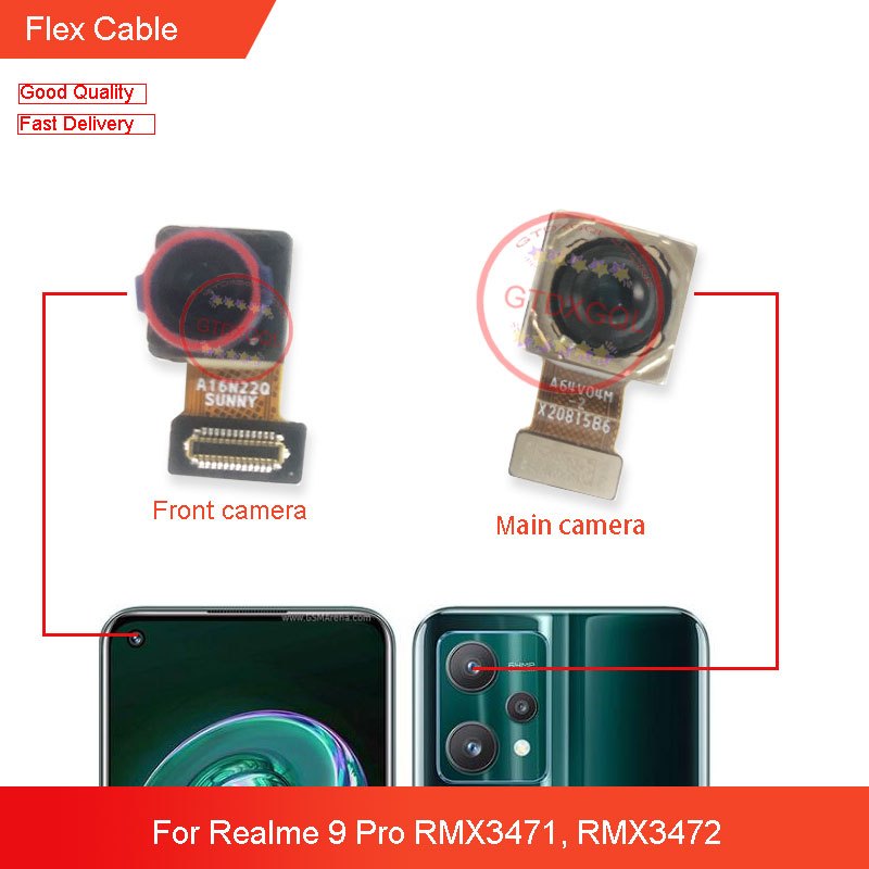 Display LCD Per Realme 9 Pro 5G RMX3471/RMX3472 – 6,6 Pollici Con Sensore Impronte E Set Attrezzi Incluso - 5