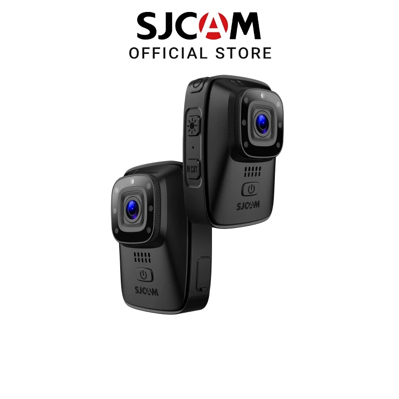 SJCAM A10 กล้องแอคชั่นติดตัวตำรวจ Full HD 1080p มุมกว้าง 140° ระบบอินฟราเรดถ่ายกลางคืน กันน้ำ IP65 แบตเตอรี่ใช้งานยาวนาน