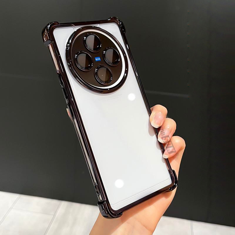 เคสใสสําหรับ OPPO Reno 12F Reno12 F Air-Bag Anti-fall โปร่งใส TPU นุ่ม ...