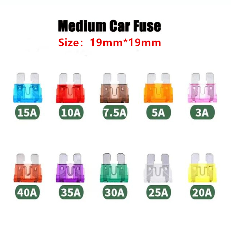 Set Da 50 Fusibili A Lama Mini Sottili E A Basso Profilo Per Auto Da 1015202530 Amp~p139220546 - Foto 5