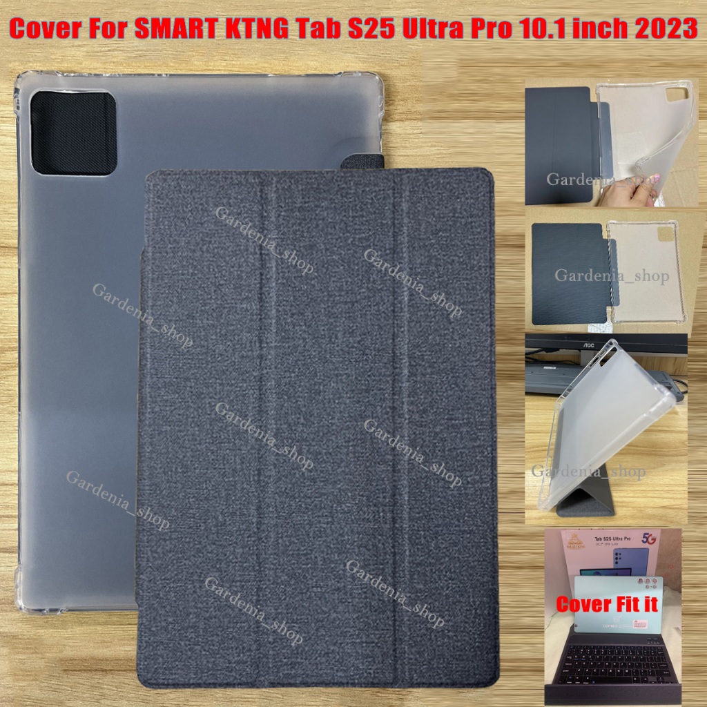 สําหรับ SMART KTNG Tab S25 Ultra Pro 10.1 นิ้ว 2023 คุณภาพสูงหนัง TPU ...